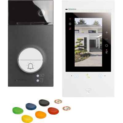 BTicino - Kit Vidéophon Connecté Alexa netatmo Monofamilial classe 300 eos Smart - Publicité BTicino - Kit Vidéophon Connecté Alexa netatmo Monofamilial classe 300 eos Smart - Publicité