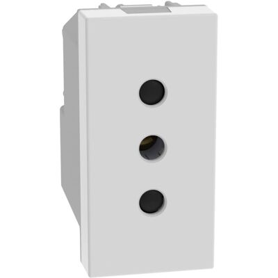 BTicino MATIX GO Bianco 2P+T - Presa elettrica BTicino MATIX GO Bianco 2P+T - Presa elettrica