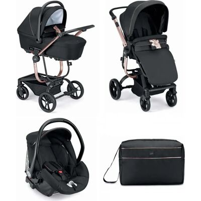 Set Passeggino Taski Sport NERO - Leggero, Compatto, Modulare Set Passeggino Taski Sport NERO - Leggero, Compatto, Modulare