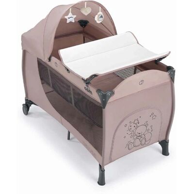 Cam - Daily Plus - altezza a due livelli - cappottina in peluche - Travel cot Cam - Daily Plus - altezza a due livelli - cappottina in peluche - Travel cot