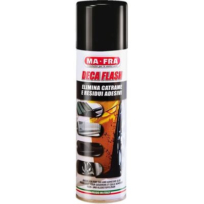 MA-FRA Deca Flash - Nettoyant Intérieur & Extérieur - Élimine goudron et résidus de colle - Publicité MA-FRA Deca Flash - Nettoyant Intérieur & Extérieur - Élimine goudron et résidus de colle - Publicité