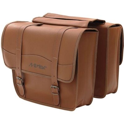 MVTEK Sac Vintage - 30x38x10cm Similicuir Marron - Publicité MVTEK Sac Vintage - 30x38x10cm Similicuir Marron - Publicité