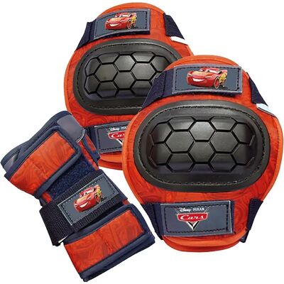 Zestaw ochronny dla dzieci Disney Cars - Łokcie, Kolana, Nadgarstki Zestaw ochronny dla dzieci Disney Cars - Łokcie, Kolana, Nadgarstki