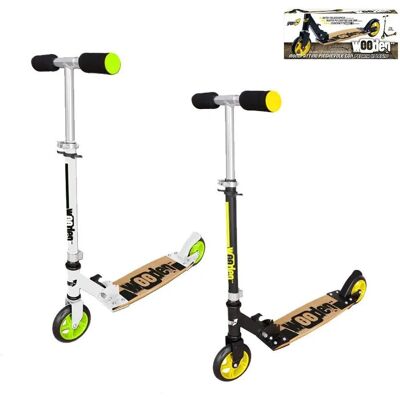 Sport One Monopattino Scooter in Legno 145 mm - Kick Scooter Sport One Monopattino Scooter in Legno 145 mm - Kick Scooter