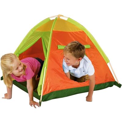 Tenda da gioco esterna Mandelli - 112x112x94cm - Blu/Arancione Tenda da gioco esterna Mandelli - 112x112x94cm - Blu/Arancione