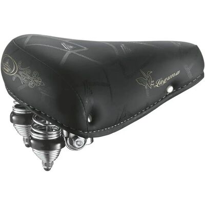 Selle Laguna MVTEK - 270x225mm - Double ressort - Cuir synthétique - Publicité Selle Laguna MVTEK - 270x225mm - Double ressort - Cuir synthétique - Publicité