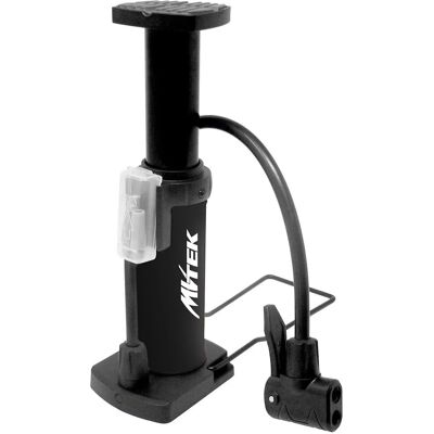 MVTEK Cykelpump 7 Bar med Dobbelt Stik & Nålesæt MVTEK Cykelpump 7 Bar med Dobbelt Stik & Nålesæt