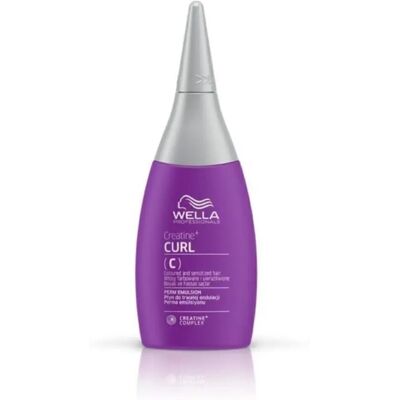 Wella Creatine Curl C Emulsion - Perm Emulsion for Curly Hair Wella Creatine Curl C Emulsion - Perm Emulsion for Curly Hair