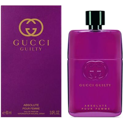 Gucci Guilty Absolute pour Femme Eau de Parfum - 90ml - Publicité Gucci Guilty Absolute pour Femme Eau de Parfum - 90ml - Publicité