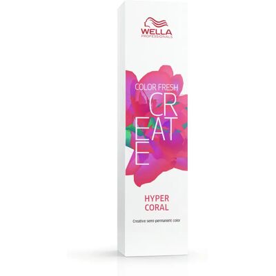 Wella Hyper Coral Semi-permanent Hårfärg - Hårfärg Wella Hyper Coral Semi-permanent Hårfärg - Hårfärg