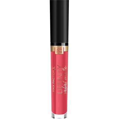 Max Factor Lipfinity Velvet Matte Κραγιόν - Κόκκινο Πολυτελείας - 3,5 ml - Κραγιόν Max Factor Lipfinity Velvet Matte Κραγιόν - Κόκκινο Πολυτελείας - 3,5 ml - Κραγιόν