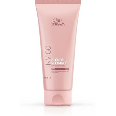 Balsam Wella Professionals Invigo Blonde Recharge Cool Blonde - Balsam pentru păr Balsam Wella Professionals Invigo Blonde Recharge Cool Blonde - Balsam pentru păr