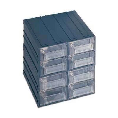 TERRY - Cassettiera con portaetichetta – Vision - Maße: 20,8x22,2x20,8 cm - 8 Schubladen TERRY - Cassettiera con portaetichetta – Vision - Maße: 20,8x22,2x20,8 cm - 8 Schubladen