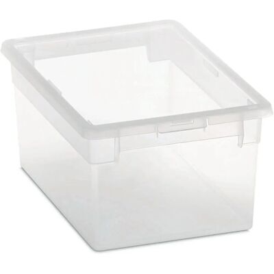 Scatola di stoccaggio Terry - 6L Trasparente - PP Resistente Scatola di stoccaggio Terry - 6L Trasparente - PP Resistente