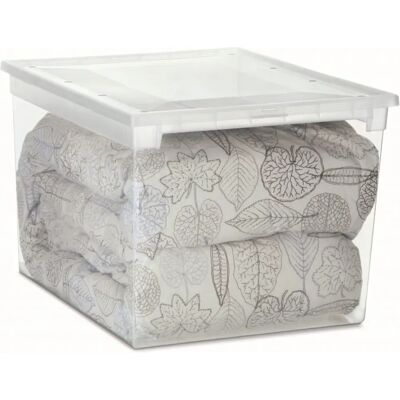 Terry 52 XXL Aufbewahrungsbox - Platzsparend, Transparent Terry 52 XXL Aufbewahrungsbox - Platzsparend, Transparent
