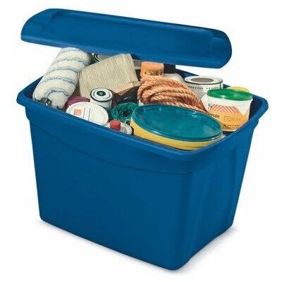 Terry Store-Age - Tote Box 68 - Bleu - 68 L - Boîte de rangement - Publicité Terry Store-Age - Tote Box 68 - Bleu - 68 L - Boîte de rangement - Publicité