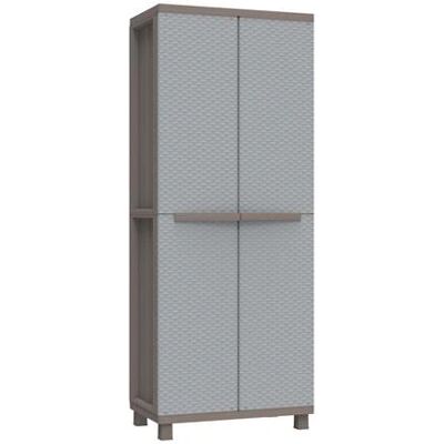 Terry Store-Age Jrattan 368 Rangement - Gris - 4 Étagères - Intérieur/Extérieur - Publicité Terry Store-Age Jrattan 368 Rangement - Gris - 4 Étagères - Intérieur/Extérieur - Publicité