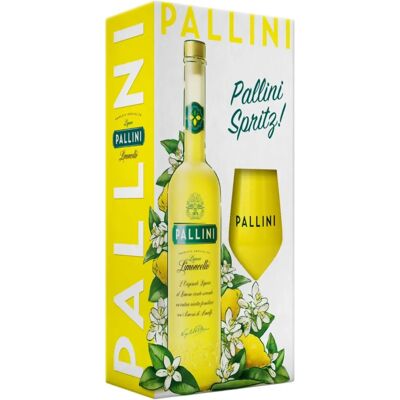Pallini Limoncello Zitronenlikör - Geschenkbox - 26% 0,5L Pallini Limoncello Zitronenlikör - Geschenkbox - 26% 0,5L