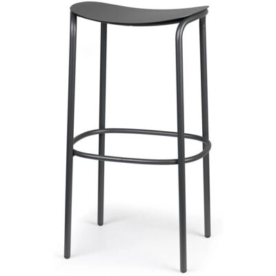 GBSHOP - SGABELLO TRICK H.65 ZINCATO - Antracite - Chair - Publicité GBSHOP - SGABELLO TRICK H.65 ZINCATO - Antracite - Chair - Publicité