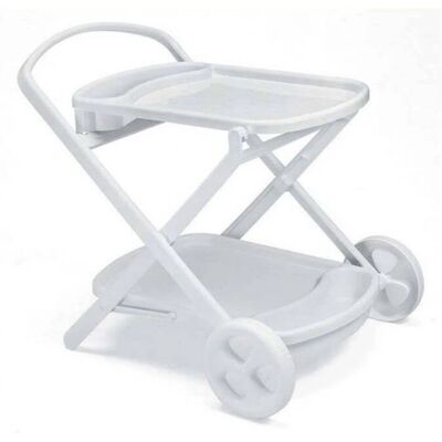 Carrito portabibite Scab - Perlage blanco - en resina portátil Carrito portabibite Scab - Perlage blanco - en resina portátil