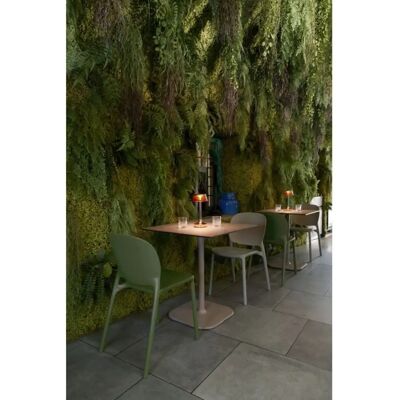 GBSHOP Vert Olive Ensemble de 6 Chaises Hug Intérieur/Extérieur - Publicité GBSHOP Vert Olive Ensemble de 6 Chaises Hug Intérieur/Extérieur - Publicité