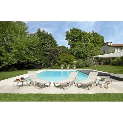 Sedia relax Vela di Scab - Regolabile, Resistente ai raggi UV, Arredo esterno Sedia relax Vela di Scab - Regolabile, Resistente ai raggi UV, Arredo esterno
