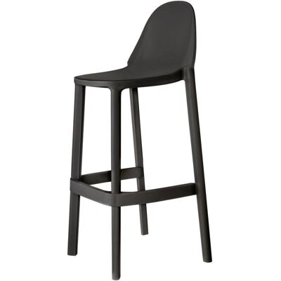 Tabouret de bar Scab design Piu - Anthracite - Publicité Tabouret de bar Scab design Piu - Anthracite - Publicité
