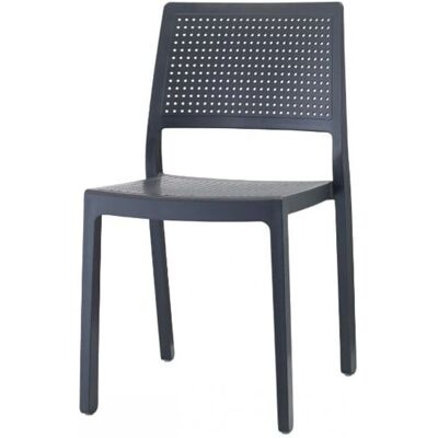 Chaises de salle à manger EMI de Scab - Empilables, Gris Clair - Publicité Chaises de salle à manger EMI de Scab - Empilables, Gris Clair - Publicité