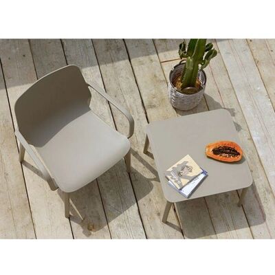 Scab Ginevra - Interno/Esterno - Bianco lino - Armchair Scab Ginevra - Interno/Esterno - Bianco lino - Armchair