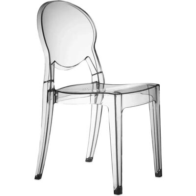Chaise transparente design - IGLOO transparent - Vendu à l'unité - Publicité Chaise transparente design - IGLOO transparent - Vendu à l'unité - Publicité