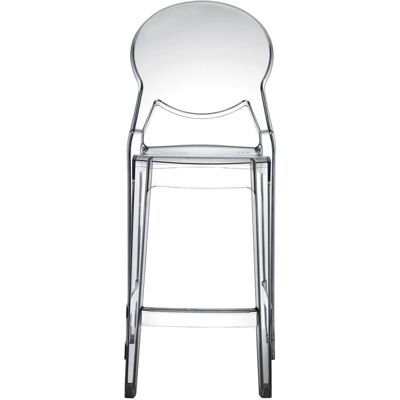 Tabouret de bar Igloo de Scab Giardino - Transparent, 65cm, Lot de 2 - Publicité Tabouret de bar Igloo de Scab Giardino - Transparent, 65cm, Lot de 2 - Publicité