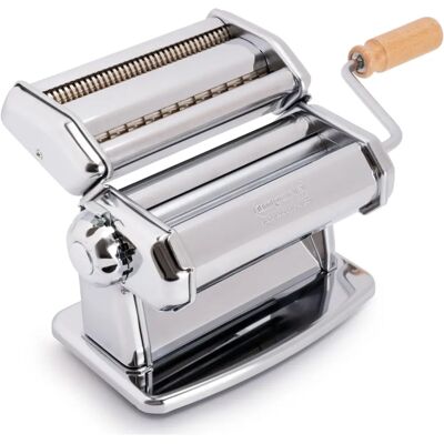 Imperia iPasta Machine à Pâtes Classique - Rouleaux en Acier Ajustables - Publicité Imperia iPasta Machine à Pâtes Classique - Rouleaux en Acier Ajustables - Publicité