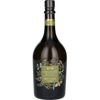 Vermouth Bianco Bottega - Aperitivo Italiano - 0.75L Vermouth Bianco Bottega - Aperitivo Italiano - 0.75L