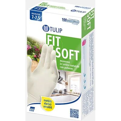 Guanti in lattice Tulip 100 Taglia M - Guanti Guanti in lattice Tulip 100 Taglia M - Guanti