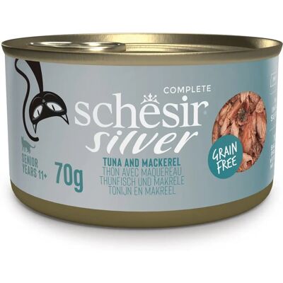 Schesir Silver Senior Kattemat - 70g Schesir Silver Senior Kattemat - 70g