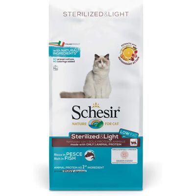 Schesir Cibo per Gatti Sterilizzati 10 KG - Naturale e Ipoallergenico Schesir Cibo per Gatti Sterilizzati 10 KG - Naturale e Ipoallergenico