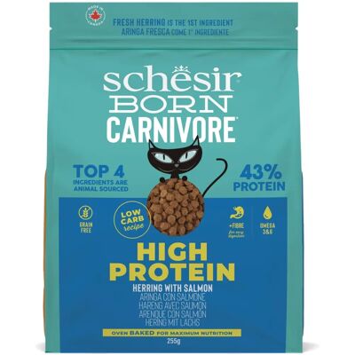 Schesir száraz macskatáp - hering és lazac 255g Schesir száraz macskatáp - hering és lazac 255g