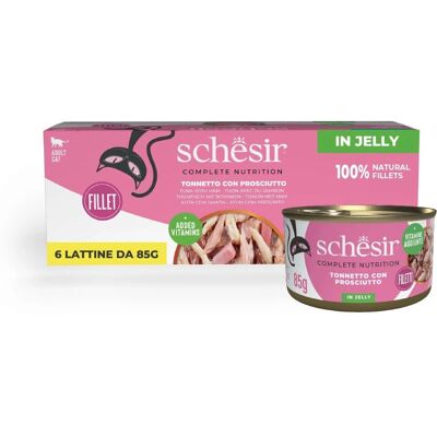 Schesir nedves macska étel gélben - 6x85g Schesir nedves macska étel gélben - 6x85g