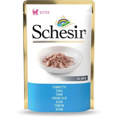 Schesir Macskaeledel - 85g Nedves macskaeledel tonhallal és természetes összetevőkkel Schesir Macskaeledel - 85g Nedves macskaeledel tonhallal és természetes összetevőkkel