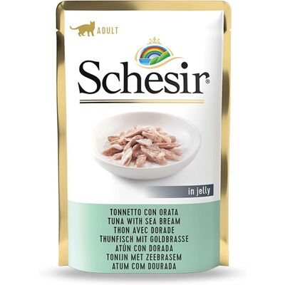 Schesir Kattemat - Tunfisk & Seabream - 85g Schesir Kattemat - Tunfisk & Seabream - 85g