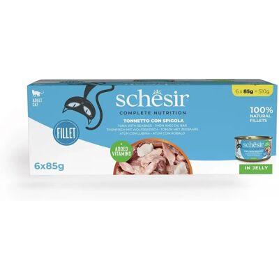 Aliments pour chat SCHESIR Poisson 85 g Aliments pour chat SCHESIR Poisson 85 g