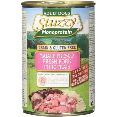 Cibo umido Monoproteina Maiale Stuzzy - Cibo per cani Cibo umido Monoproteina Maiale Stuzzy - Cibo per cani