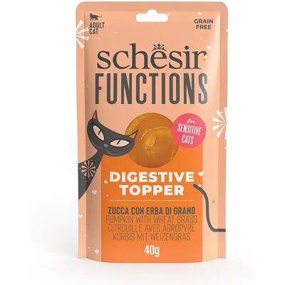 Schesir Modell 25230104 - Gresskar med Hvetegras Katte Topping Schesir Modell 25230104 - Gresskar med Hvetegras Katte Topping
