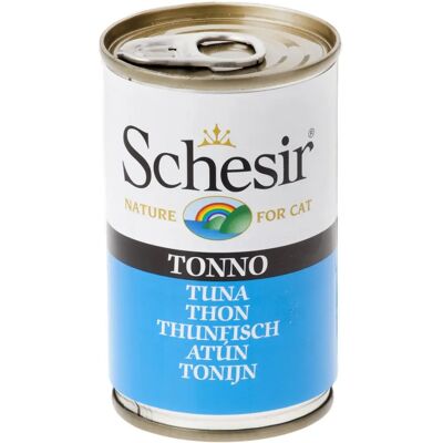 Schesir Thunfisch mit Papaya - Natürliches Katzenfutter in Gelee - 140g Schesir Thunfisch mit Papaya - Natürliches Katzenfutter in Gelee - 140g