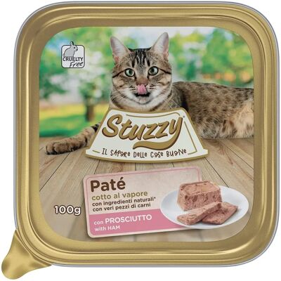 Stuzzy Cat Paté Prosciutto 100 g - Karma dla kotów Stuzzy Cat Paté Prosciutto 100 g - Karma dla kotów