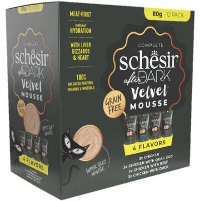Schesir macskatáp - Modell N/A - Hús, Több ízben, 12x80g Schesir macskatáp - Modell N/A - Hús, Több ízben, 12x80g