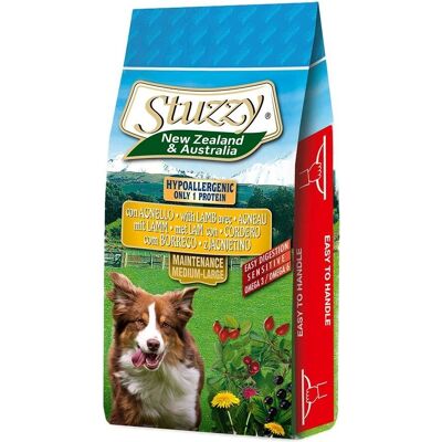 Agras delic spa Stuzzy Droog hondenvoer Nz Lamsvlees 12kg - Huisdiervoeder Agras delic spa Stuzzy Droog hondenvoer Nz Lamsvlees 12kg - Huisdiervoeder
