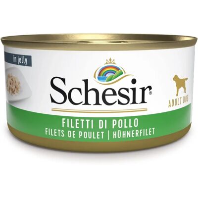 SCHESIR Hund Filetti Dose 150G HÜHNCHEN - Hundfutter SCHESIR Hund Filetti Dose 150G HÜHNCHEN - Hundfutter