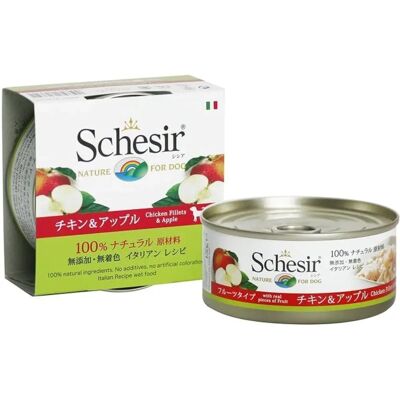 Nourriture pour chiens Schesir Poulet et Papaye en Gelée - 150g - Publicité Nourriture pour chiens Schesir Poulet et Papaye en Gelée - 150g - Publicité