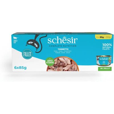 Schesir Tonhal in Zselé - Macskaeledel 85g Schesir Tonhal in Zselé - Macskaeledel 85g